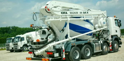 Автобетононасос Cifa KZR-24