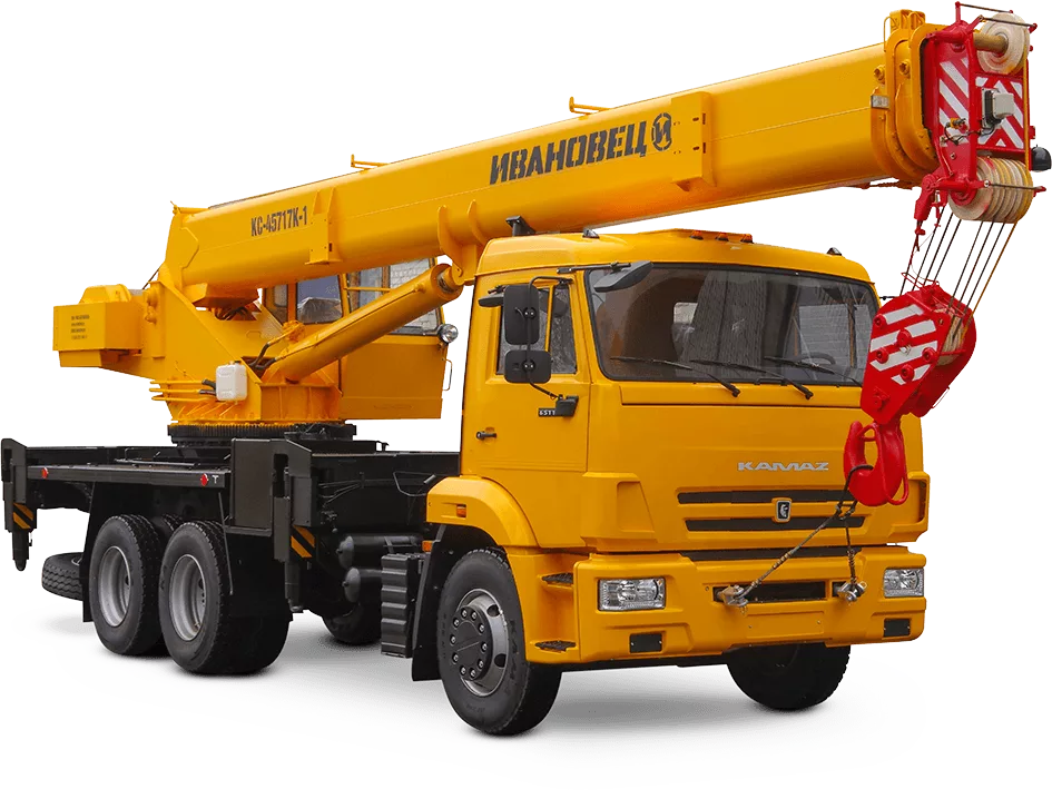 Автокран 25 т 21 м Ивановец КС 45717К-1 ОВОИД