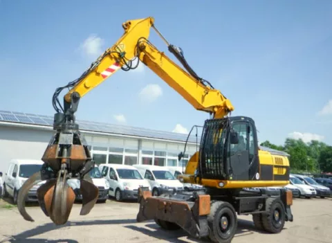 Экскаватор с грейфером JCB JS200W