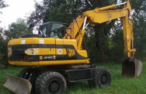 Колесный экскаватор JCB JS 160W