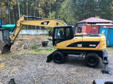 Колёсный экскаватор Cat M318D