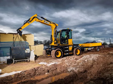 Колёсный экскаватор JCB Hydradig 110W