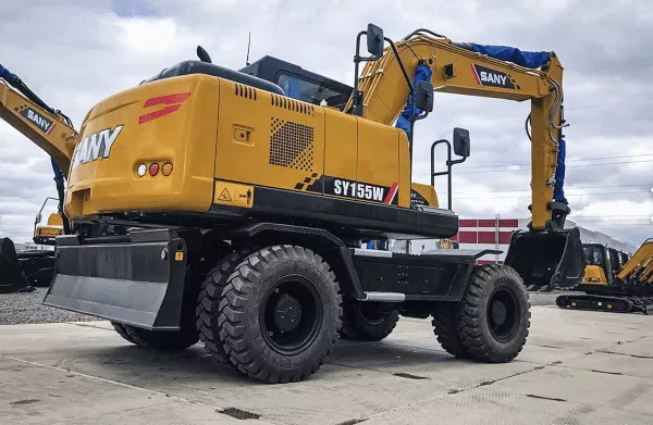 Колёсный экскаватор Sany SY155W