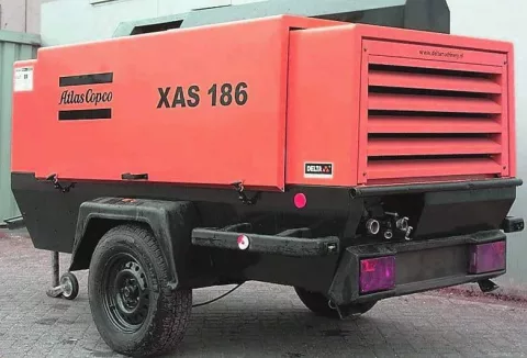 Компрессор Atlas Copco XAHS 186