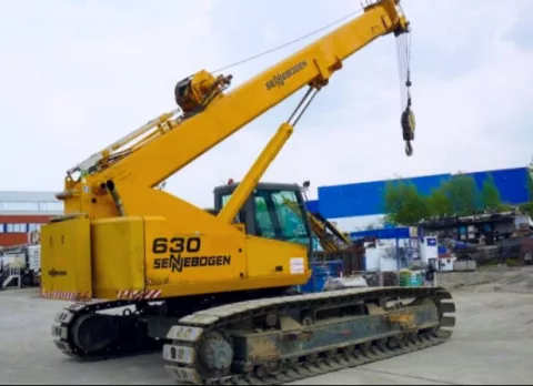Кран короткобазный Sennebogen 630 35 тонн