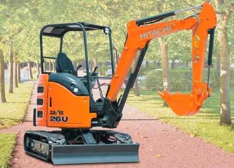 Мини-экскаватор Hitachi ZX26U-5A