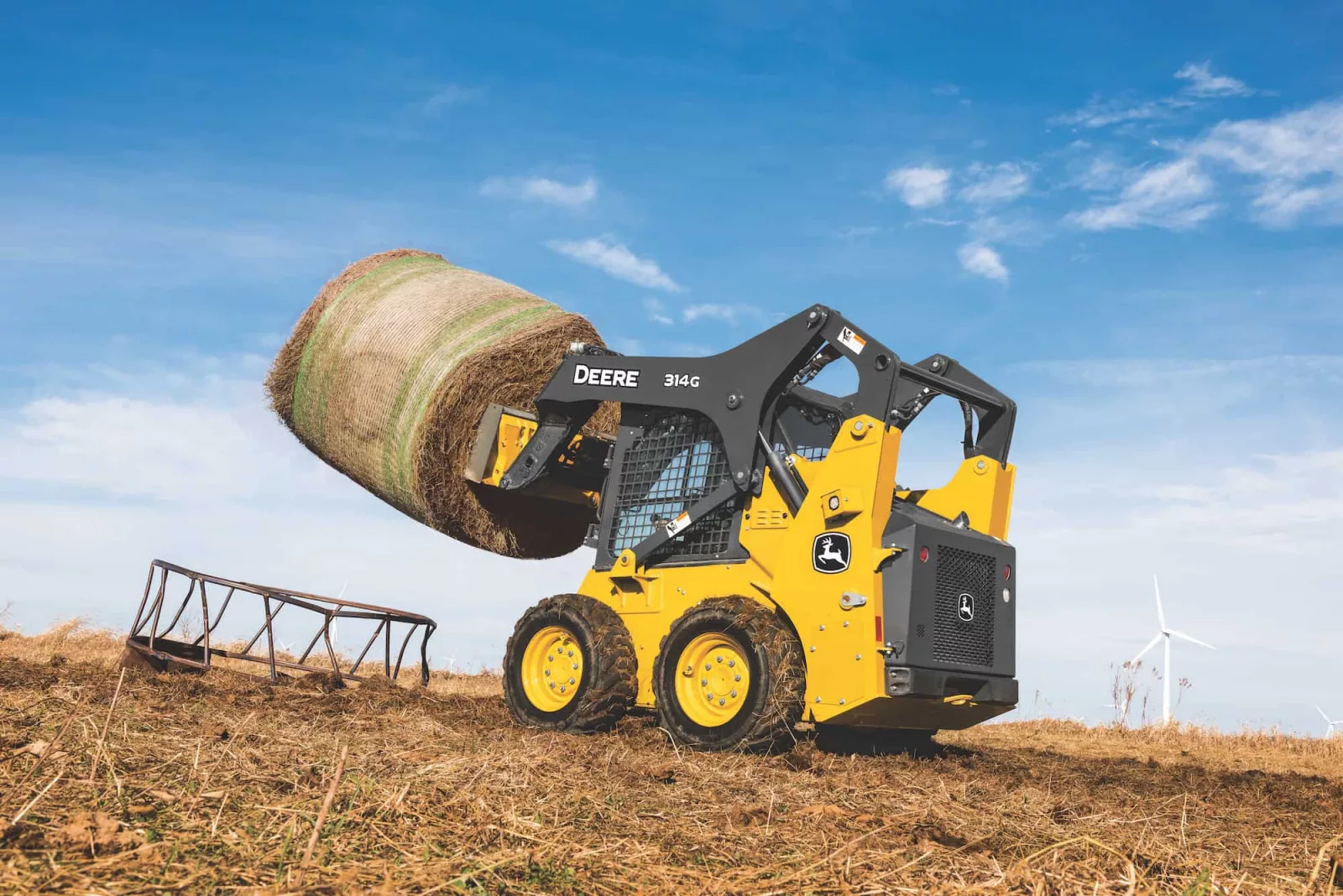 Мини-погрузчик John Deere 314G